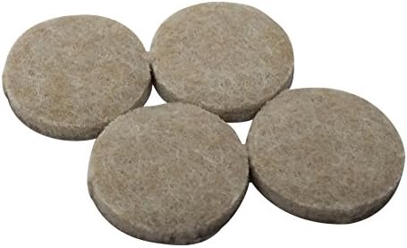 9921 4-tums tungt självhäftande filt möbelkuddar, 4-pack, beige  |   Möbelbeslag Möbelbeslag Möbelbeslag