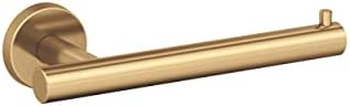 Bh26540Cz | Champagne Bronze Enkelt Toalettpapperhållare | 7-1/4 tum (184 mm) Längd Toalettpappershållare | Arrondi | Badvävnadshållare | Badrumstillbehör | Badrumsutrustning  |   Badrumsinredning Badrumsinredning Badrumsinredning