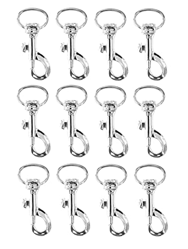 Brufer 209353-1 Svängögla Snap Hook Bolt Snap Förnicklad (2″ X 1/4″ – 12 Pack)  |   Snaps Snaps Snaps