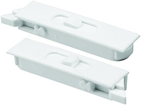 F 2749 Tilt Latch Par, Vit Plastkonstruktion, Fjäderbelastad, Snap-In (1 Par)  |   Fönsterbeslag Fönsterbeslag Fönsterbeslag