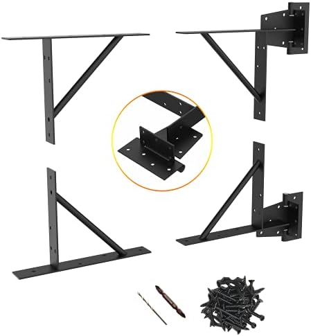 Porthörnstag Bracket Tungt Justerbart Ingen Sag Kit Hållbart Solid Järn För Skjuledörrar, Uppfartsgrindar, Inhägningsgrindar, Träfönster, Grindram Kit, Grindtillbehör  |   Grindbeslag Grindbeslag Grindbeslag